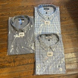 Nautica Men’s dress shirts - Set of 3 -NEW